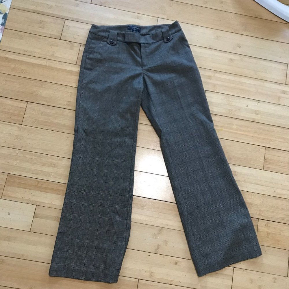 Banana Republic Gray Wide-Leg Pants
